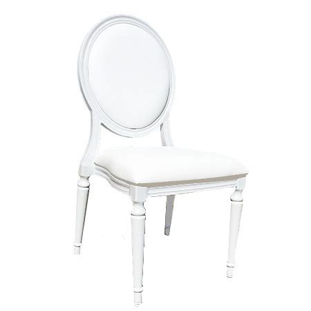 White Louis Chair Hire .